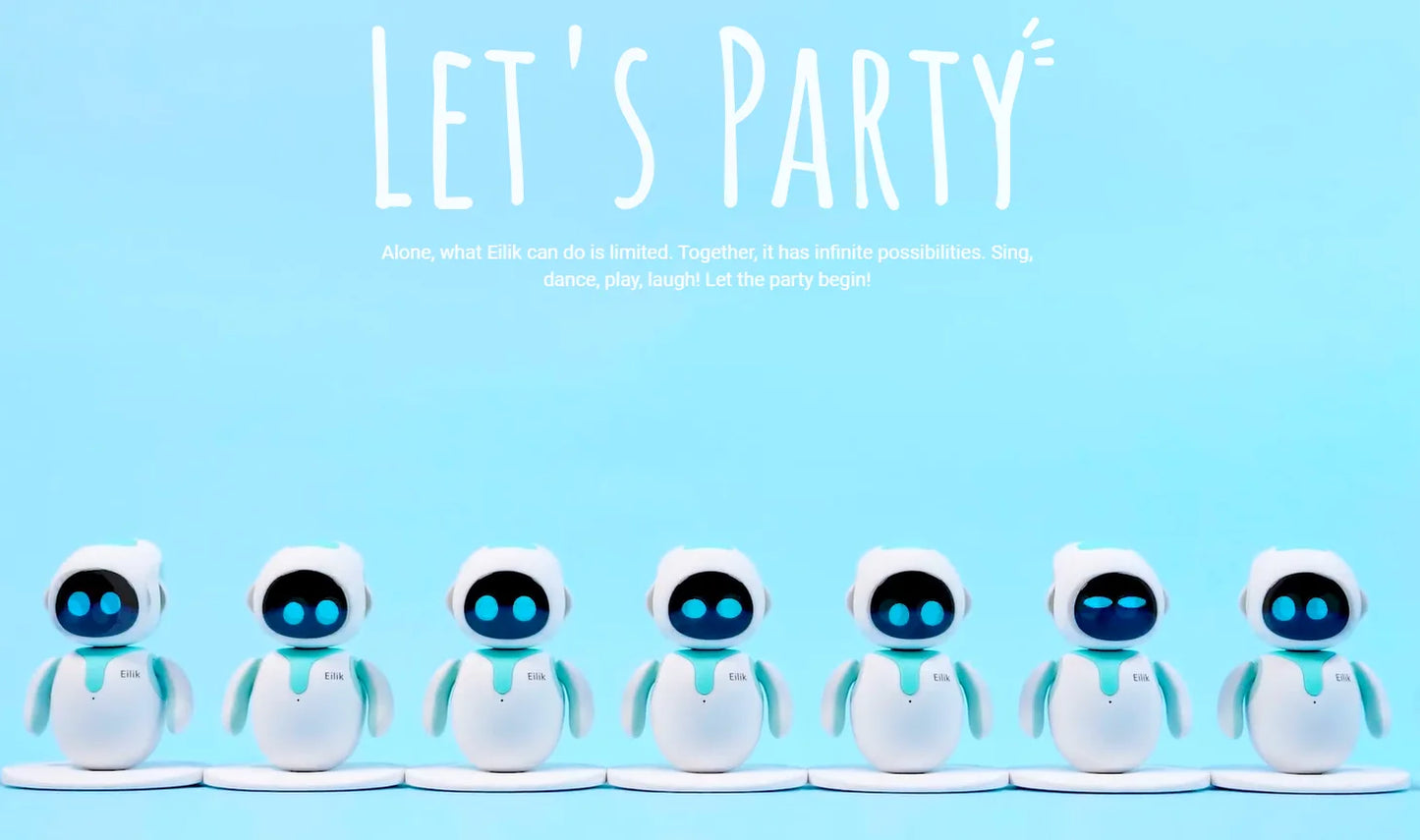 Eilik Smart Robot Pet – Emotional Desktop Companion Robot with Touch Interaction