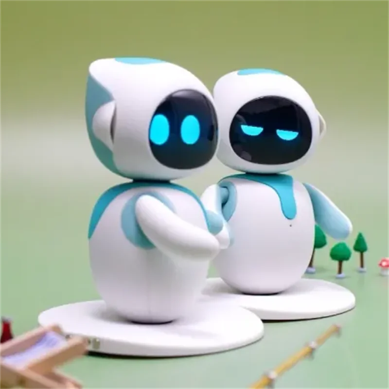 robot companion with animations