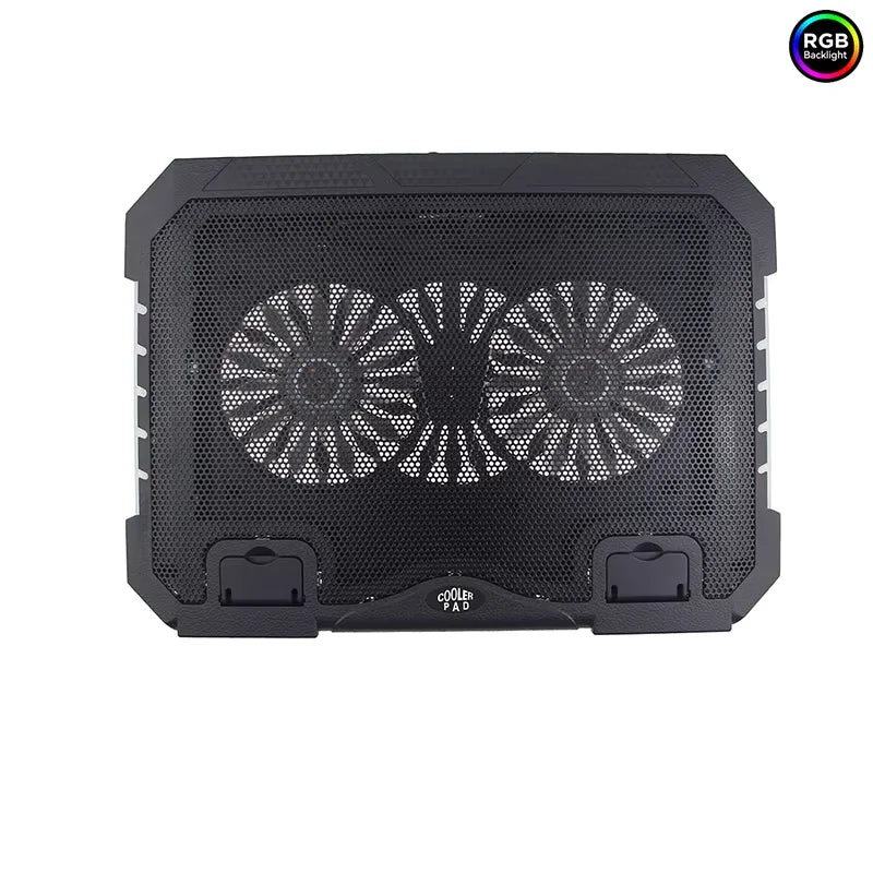 gaming laptop cooler dual fan