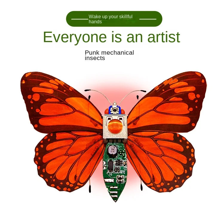 STEAM DIY Robotic Insects Kit – Non-Soldered STEM Toy for School Competition