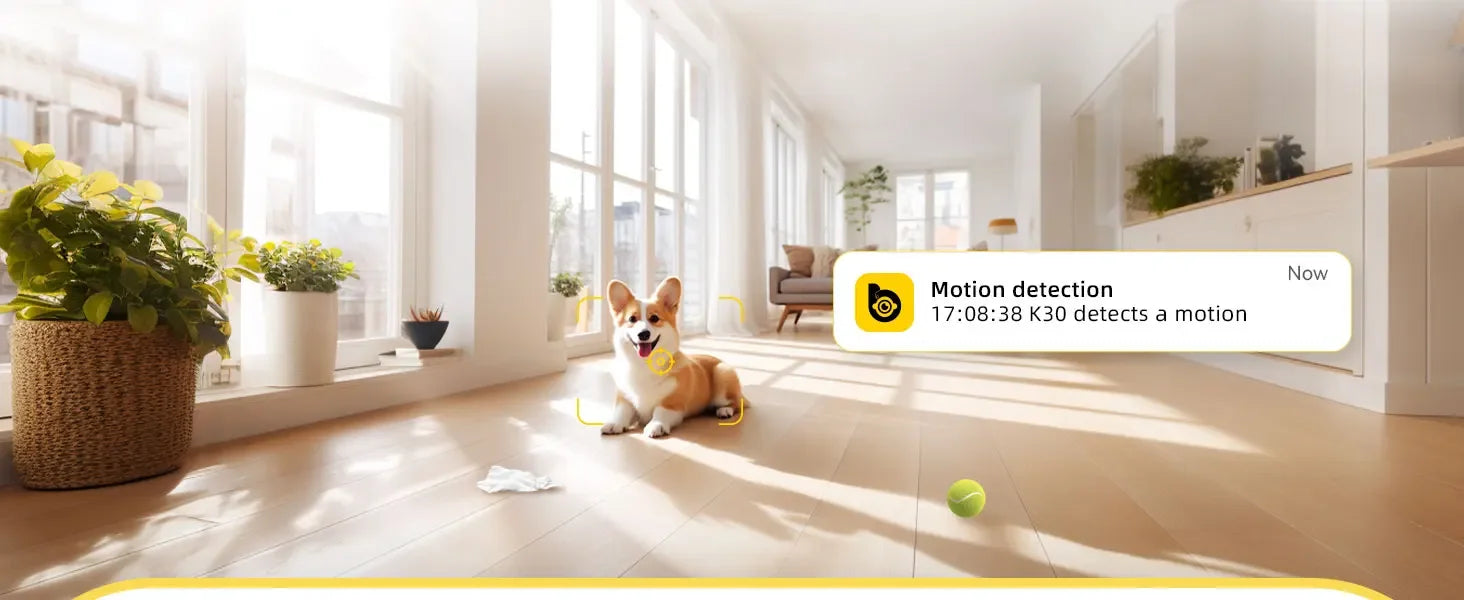 BoyKeep Smart Camera 2K – Indoor WiFi Surveillance with Night Vision & 360° Pan/Tilt