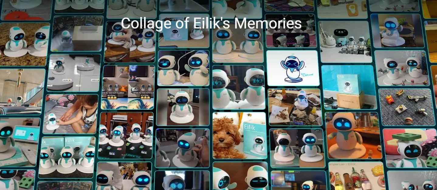 Eilik Smart Robot Pet – Emotional Desktop Companion Robot with Touch Interaction