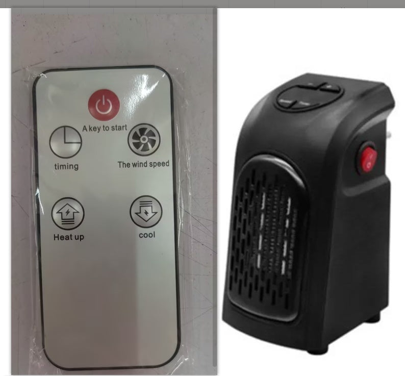 Winter Mini Air Heater Fan – Portable Electric Ceramic Room Heater for Home, Office & Camping