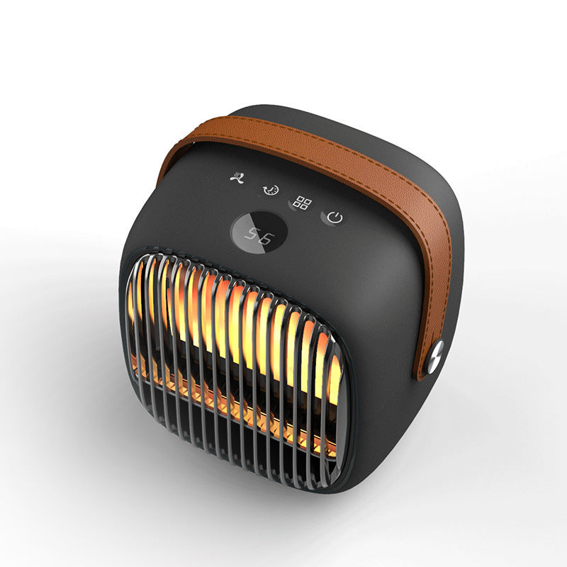 Home Bluetooth White Noise Desktop Heater – PTC Ceramic Mini Heater with Timer & Multiple Colors