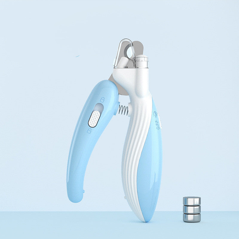 Pet Nail Clippers with LED Light – Electric Dog & Cat Nail Grinder