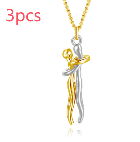 The Love Hug Necklace is the perfect gift for couples – elegant, unisex, and full of meaning.