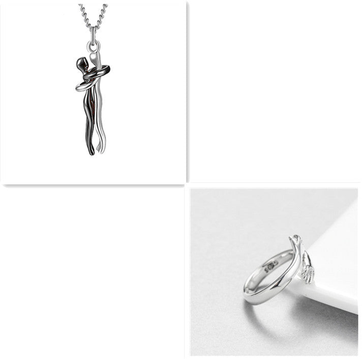 The Love Hug Necklace is the perfect gift for couples – elegant, unisex, and full of meaning.