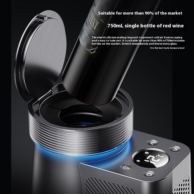 Portable Desktop Wine Cabinet – Small Wine Freezer