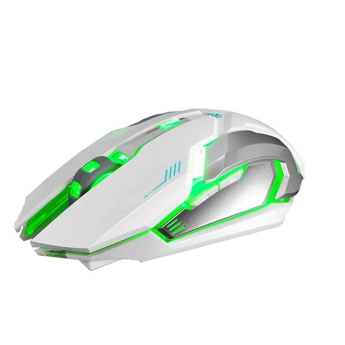 Ninja Dragon Stealth 7 Wireless Silent LED Gaming Mouse – 1600DPI Rechargeable Pro Sensor