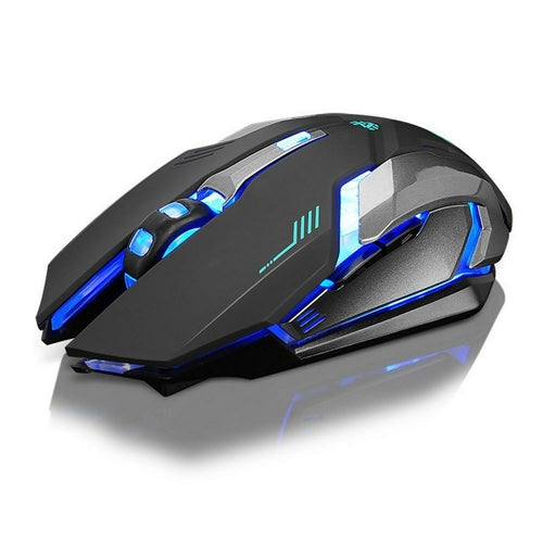 Ninja Dragon Stealth 7 wireless silent LED gaming mouse with 1600DPI sensor
