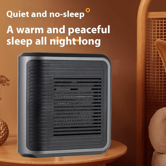 “Mini wall-mounted multifunctional fan heater – compact electric space heater for home or office”