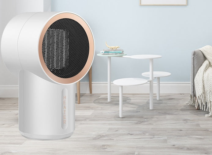 Office Desktop Mini Heater — PTC Ceramic, Quiet & Portable