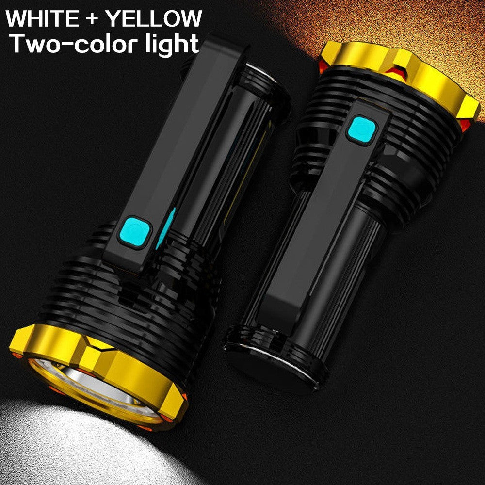 High Powered 12000000LM LED Flashlight – Super Bright USB Rechargeable Torch