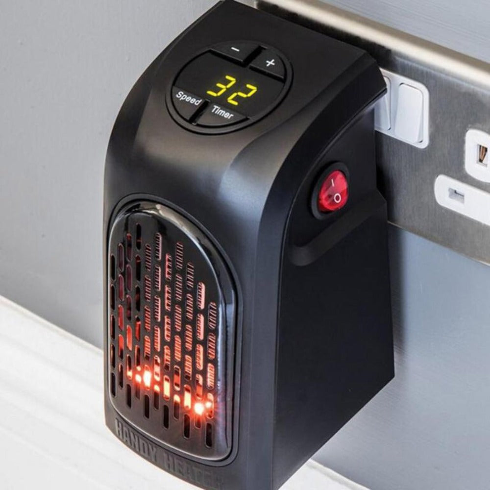 Winter Mini Air Heater Fan – Portable Electric Ceramic Room Heater for Home, Office & Camping