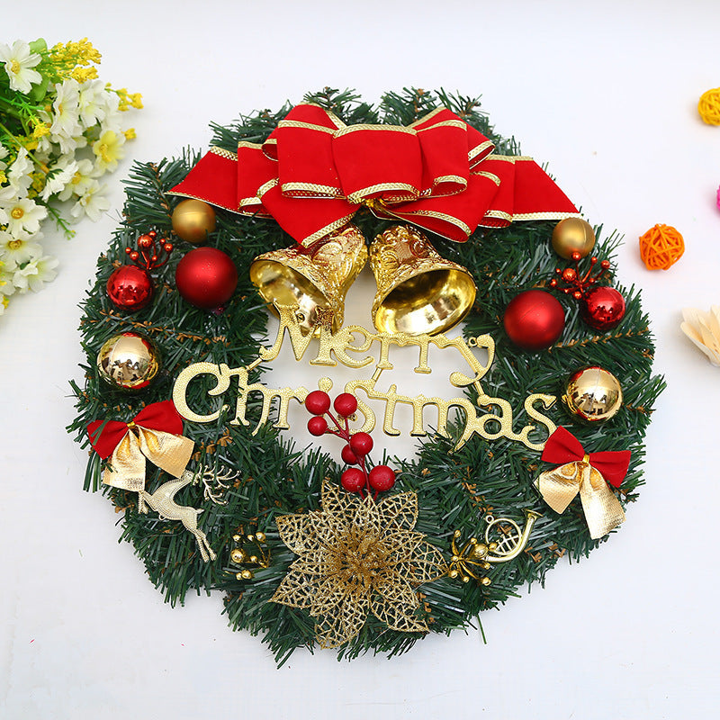 Christmas Decorations Garland Wreath – 30CM Handmade Holiday Ornament (Variety Styles) | Pixel & Parcel Co.